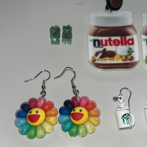 Colorful and Fun Earring Set - Picture 3 of 4